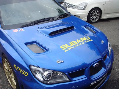 WRC'07ボンネット