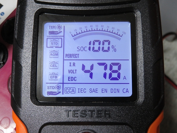 �o�b�e���[�e�X�^�[�@���̂X